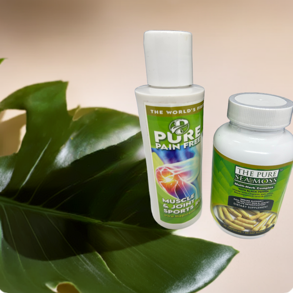 ****Pain Cream and Sea Moss Capsule Bundle (5$ savings)****