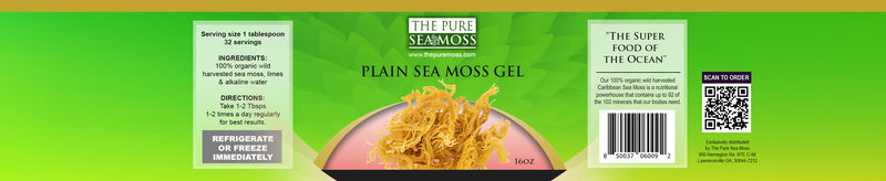 UNFLAVORED SEA MOSS GEL